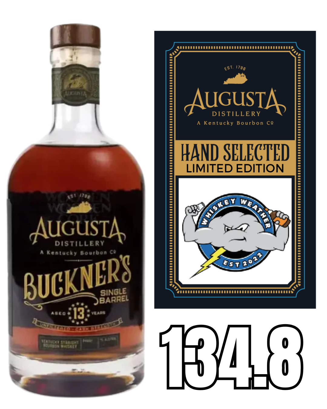 Augusta Buckner's 13 year Whiskey Weather Pick